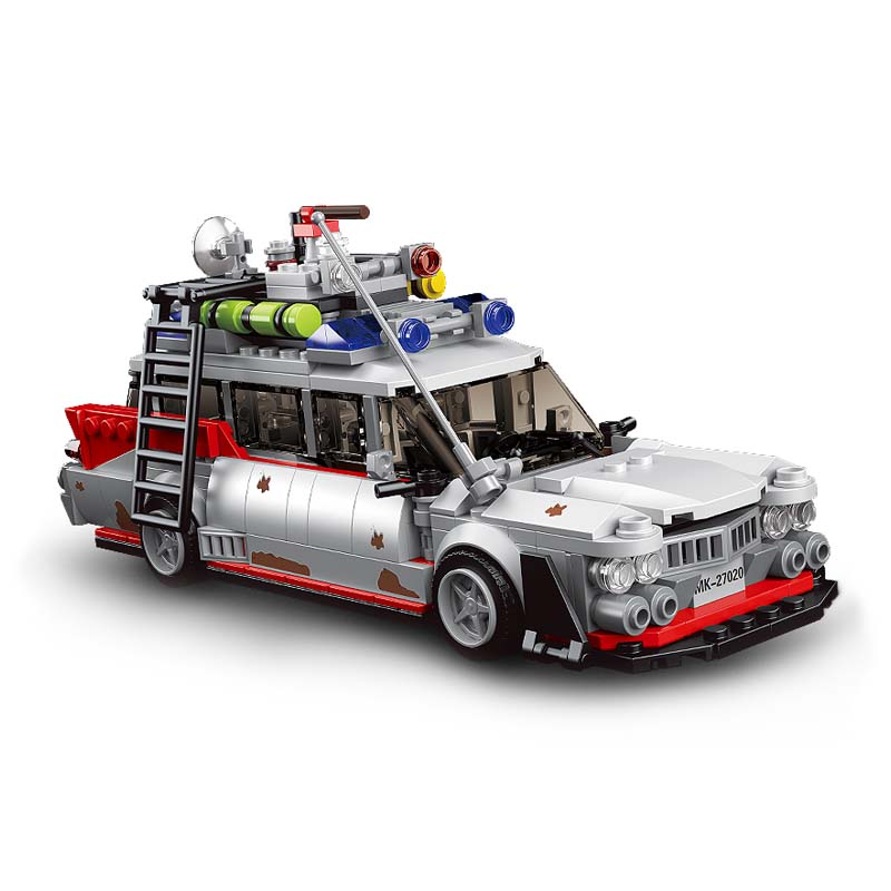 Geisterjäger Auto aus Klemmbausteinen