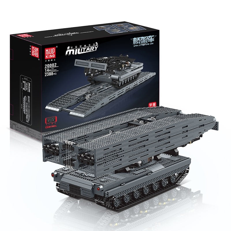 Brückenlegepanzer mit Verpackung