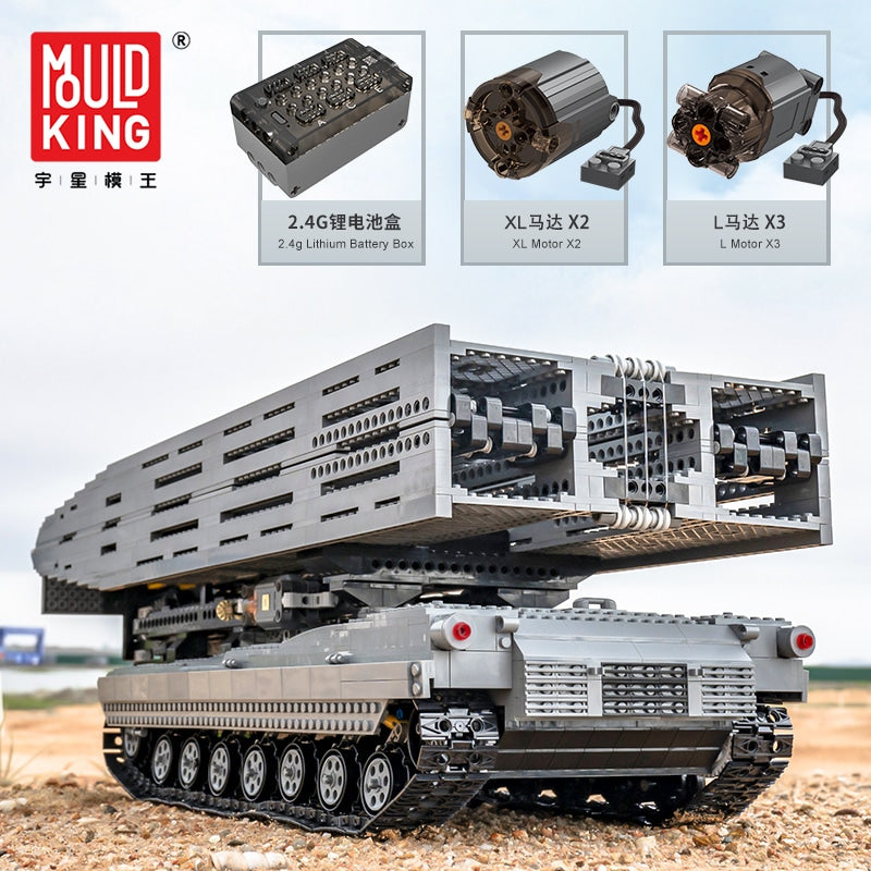 Brückenlegepanzer mit Motoren