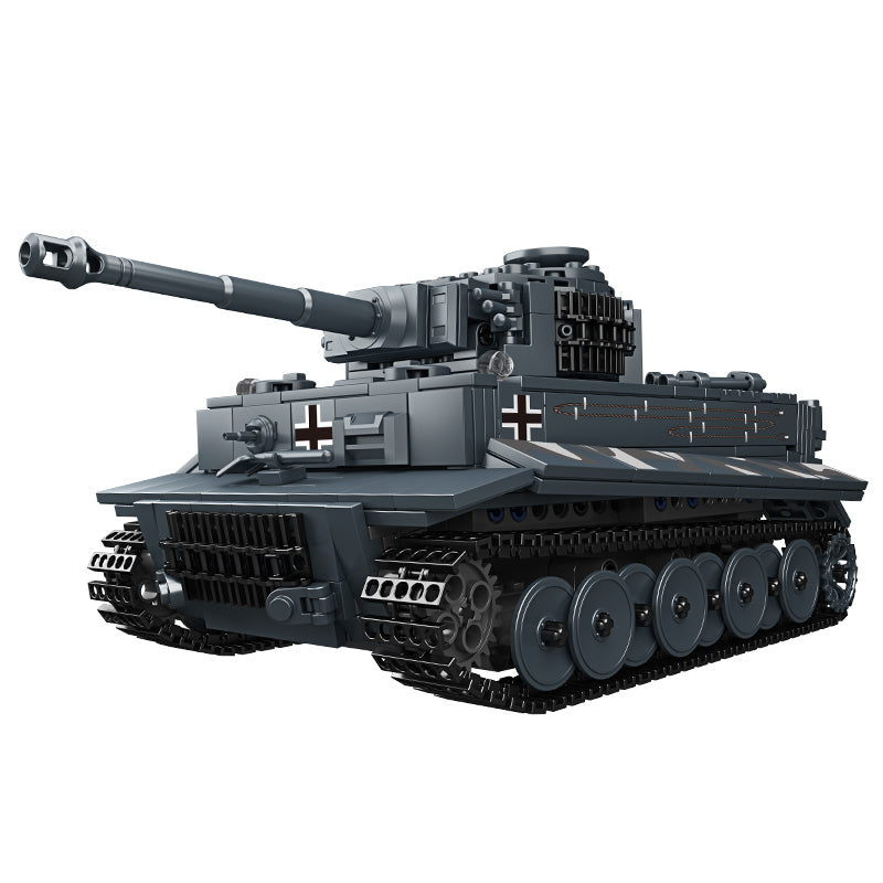 Nachbau Tiger Panzer aus Klemmbausteinen