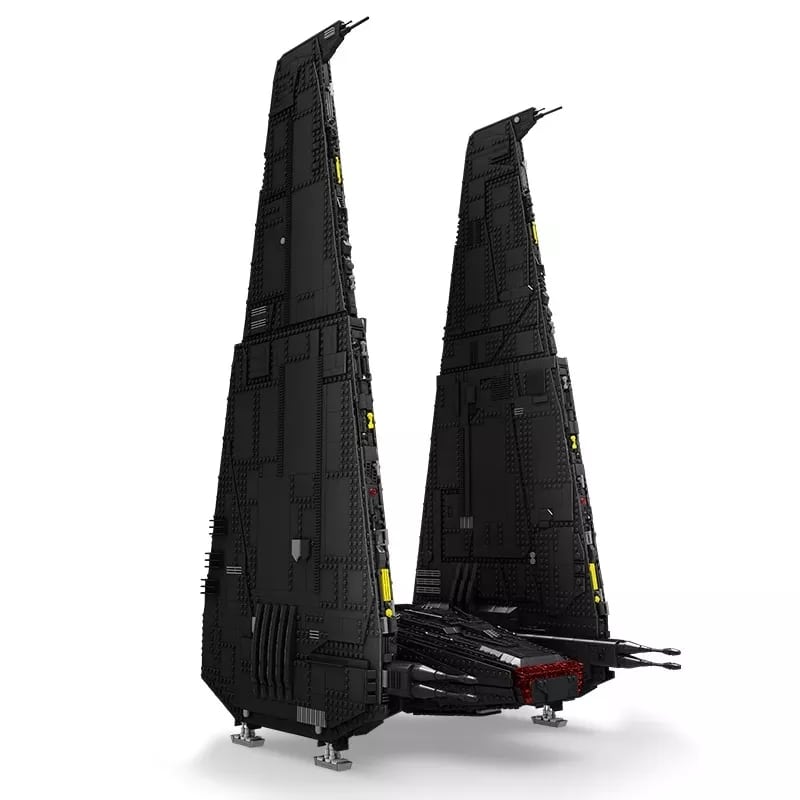 Schwarzes Weltraumshuttle