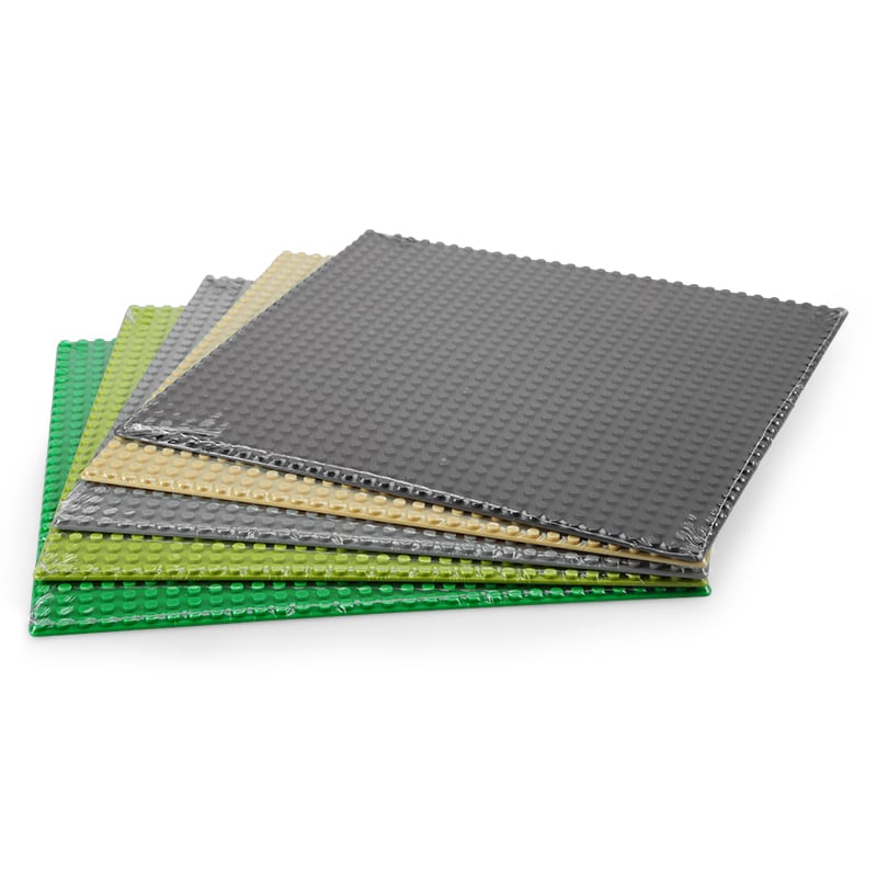 Klemmbaustein Grundplatten verschiedene Farben