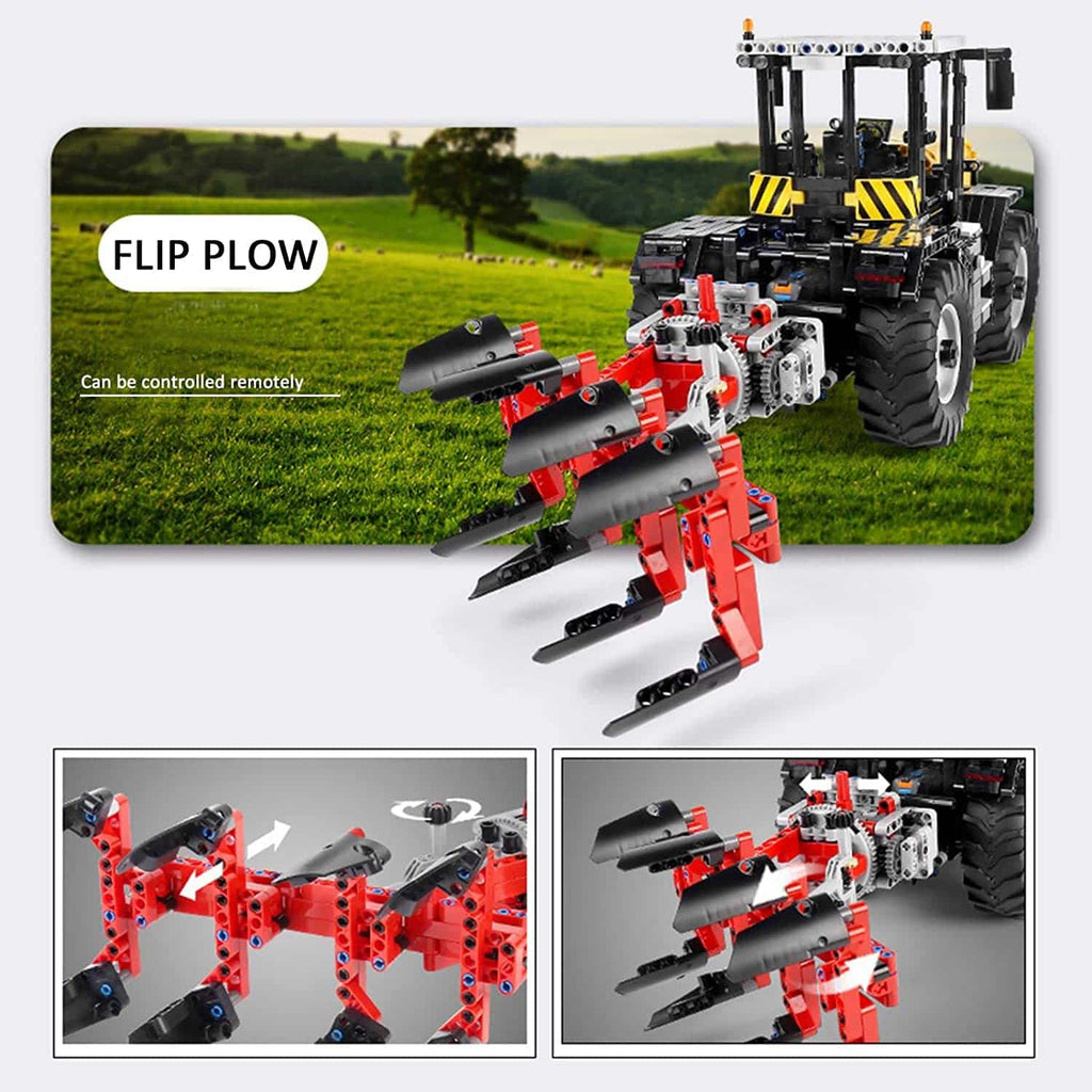 Gelber Traktor Werkzeug